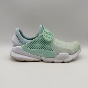 Nike Sock Dart SE Shoes Women's US 6 Mint Green Slip On Sneakers 848475-403